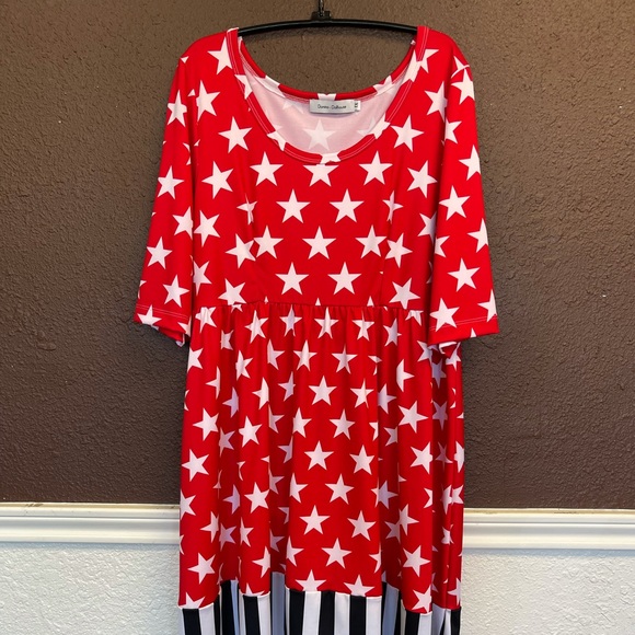 Domino Dollhouse Americana Dress - Picture 4 of 8